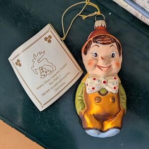 Krebs Glas Hand Blown Ornament